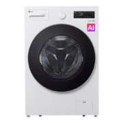 Vista frontal de Lavaseca LG Frontal 20Kg Blanco Grafito AIDD WD20EWNTS6P